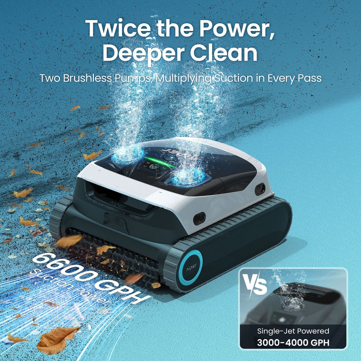Scuba N1 Max Cordless Robotic In-Ground Robotic Pool Cleaner for In-Ground Pools up to 2150 sq. Ft X4I7 - product image 5