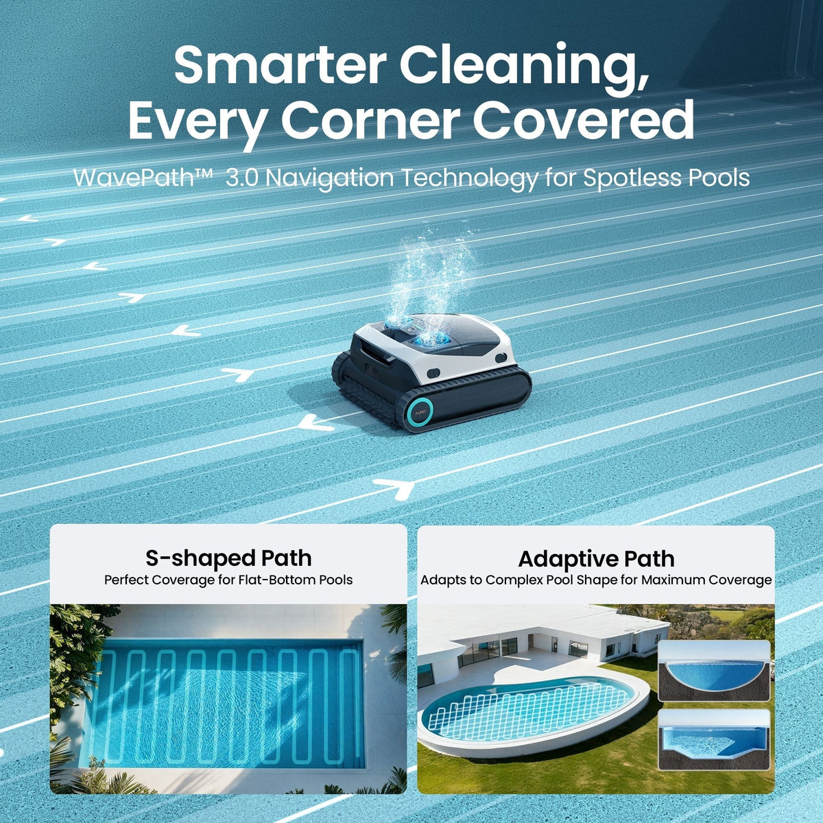 Scuba N1 Max Cordless Robotic In-Ground Robotic Pool Cleaner for In-Ground Pools up to 2150 sq. Ft X4I7 - product image 8