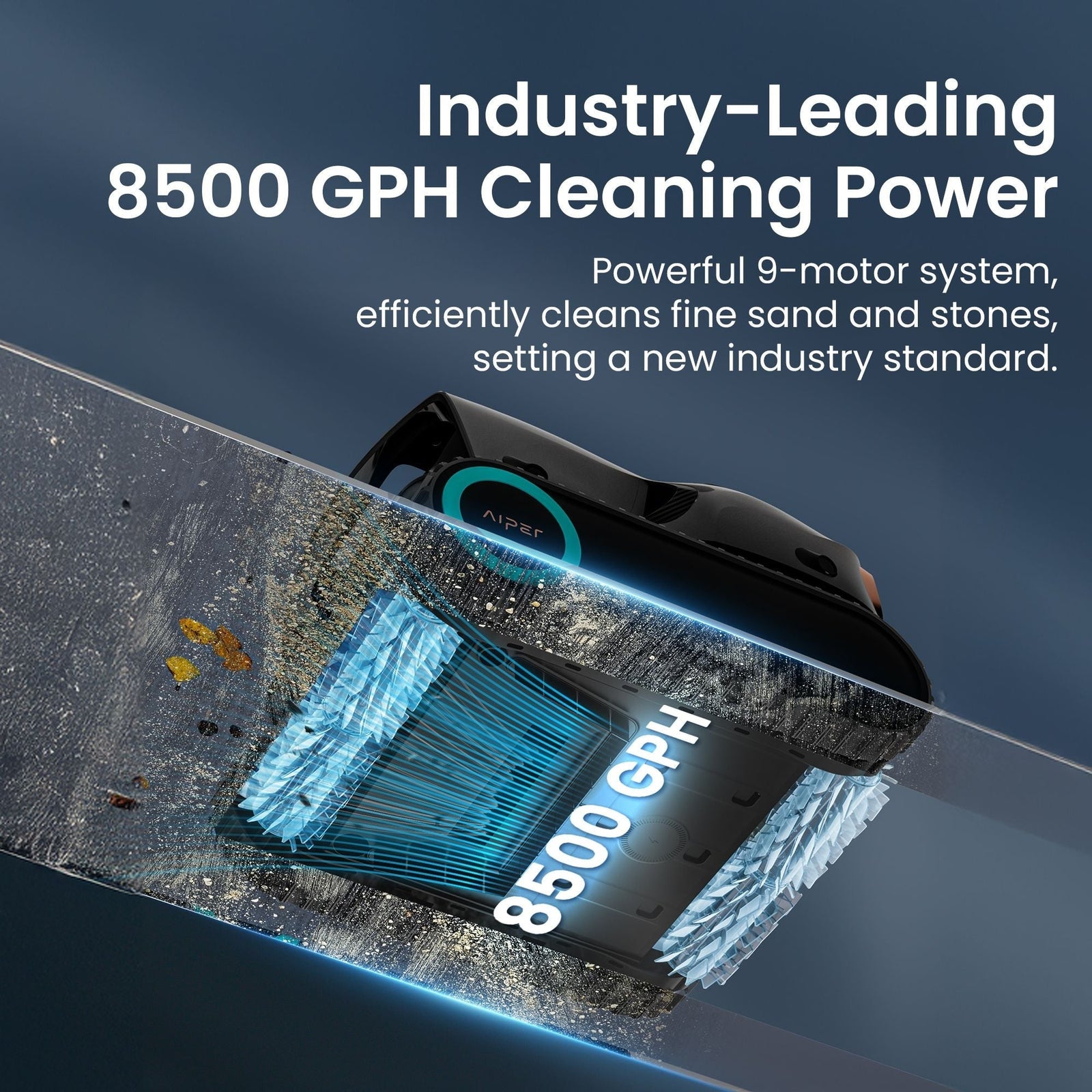 X1 Pro Max All‑In‑One Smart Cordless Robotic Pool Cleaner for Comprehensive Pool Care P1Q1 - product image 3