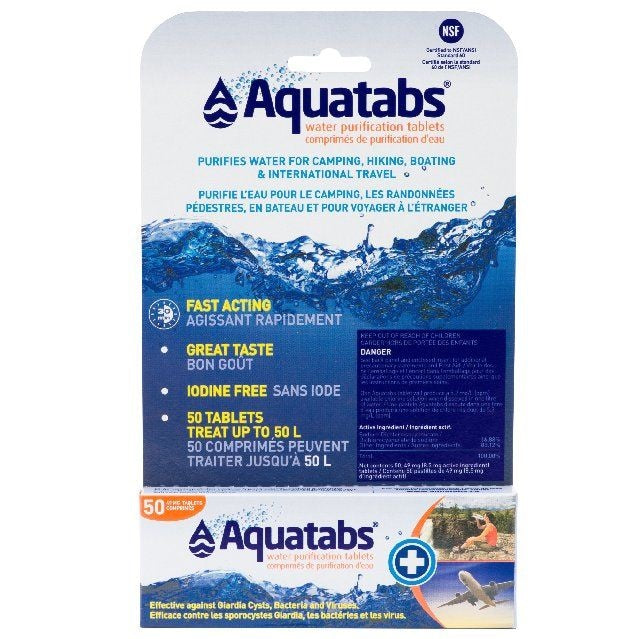 Water Purification Tablets, 50-pk H1U2 - product image 1