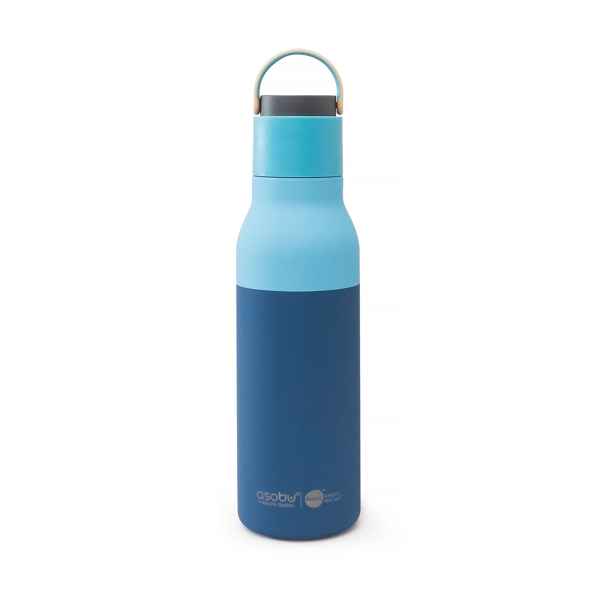 Metro Ceramic Water Bottle, 22-oz, Pastel Blue I8V4 - product image 1