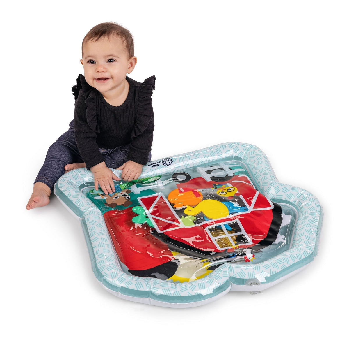 Baby Einstein Cal's Sensory Barn Tummy Time Water Mat Z3P4 - product image 2