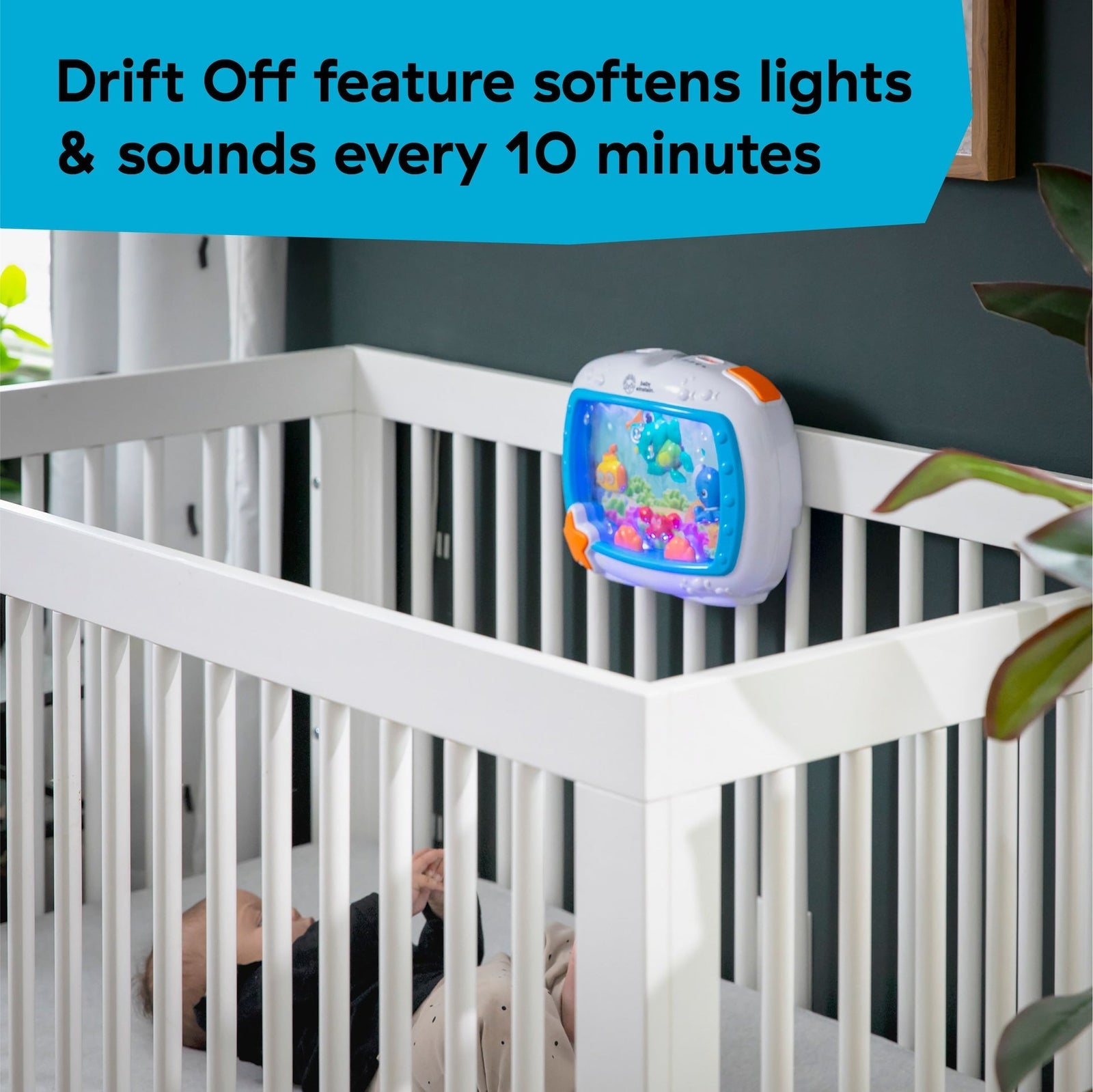 Baby Einstein Sea Dreams Soother Musical Crib Toy and Sound Machine E2E2 - product image 6