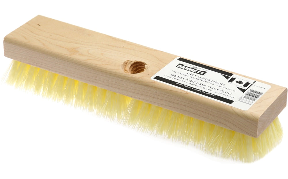 Female Threaded Deck Scrub Brush, 10-in E1B3 - product image 1