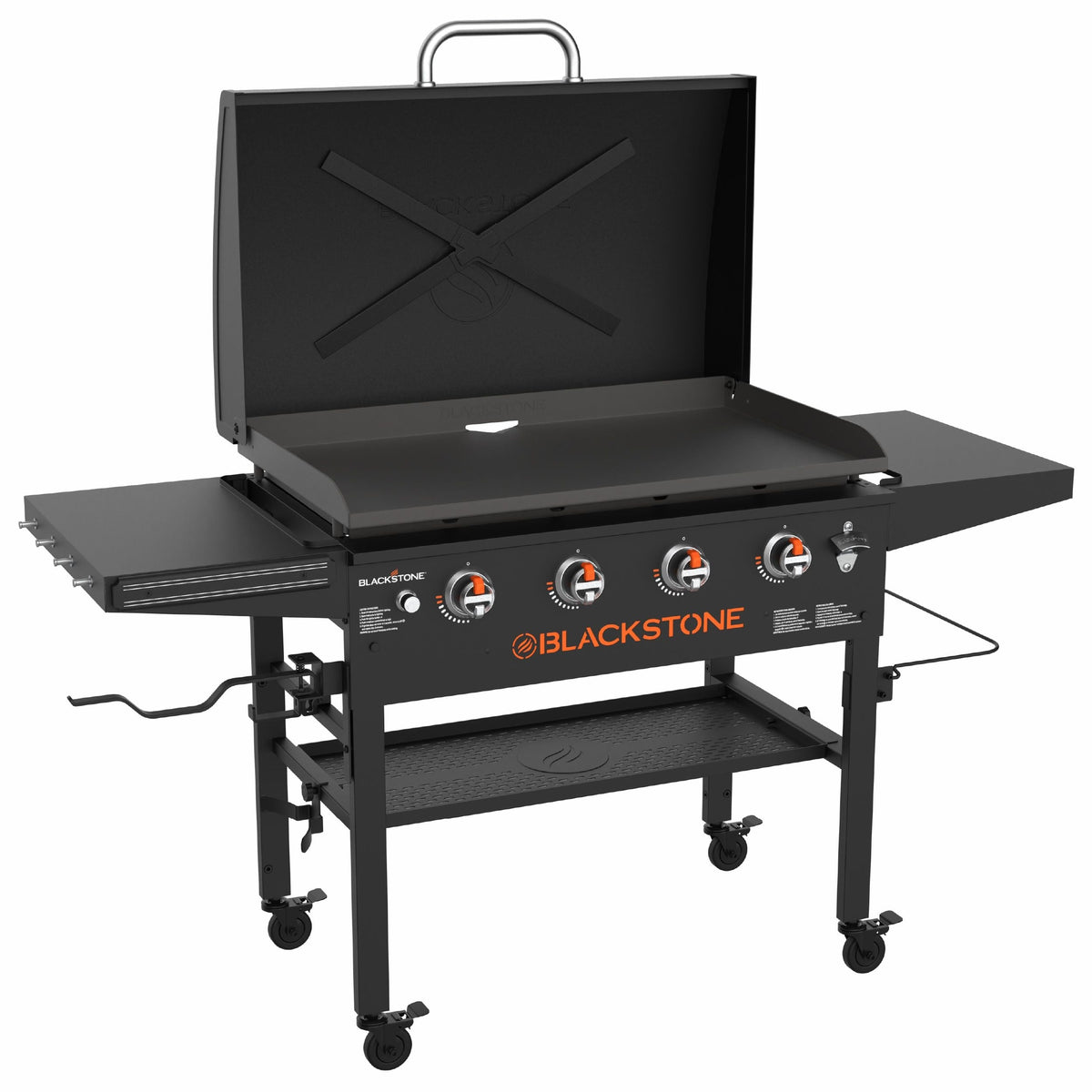 4-Burner LP Gas Portable Griddle with Lid, 36-in B1Q7 - product image 1