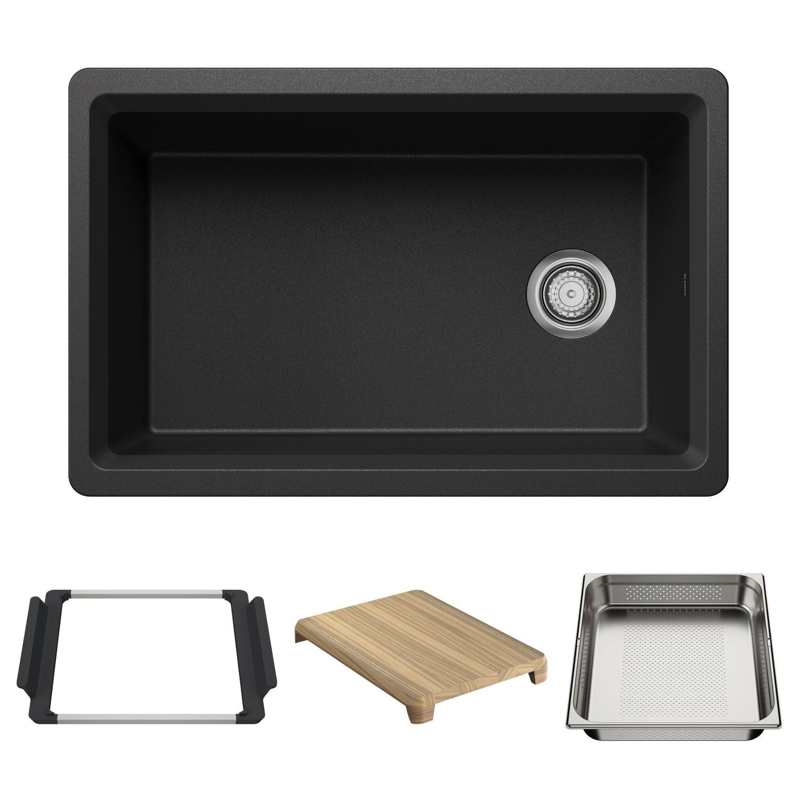 Inteos 30-in SILGRANIT Workstation Kitchen Sink S1B5 - product image 1