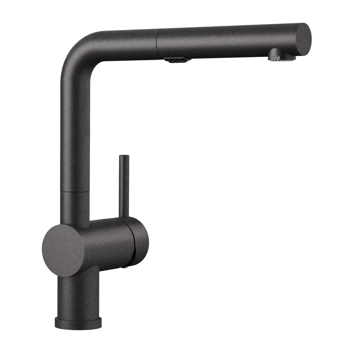 Linus Low Arc Pull-Out Dual-Spray Kitchen Faucet, Anthracite M0V0 - product image 1