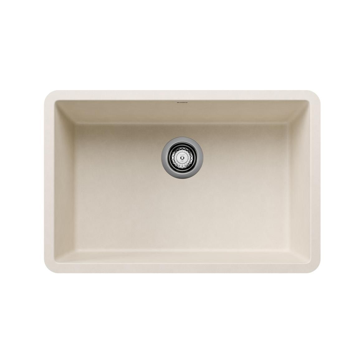 Precis SILGRANIT 27-in Single Bowl Undermount Kitchen Sink, Soft White Y3W5 - product image 1
