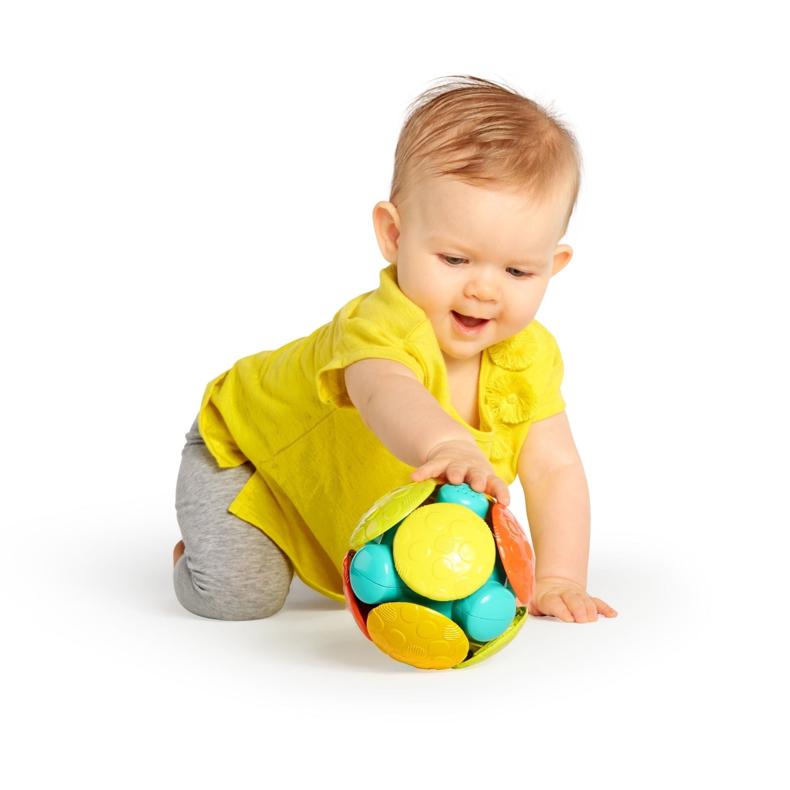 Starts Wobble Bobble Crawl & Chase Activity Ball Toy, Bilingual, Ages 3m+ I6I3 - product image 3