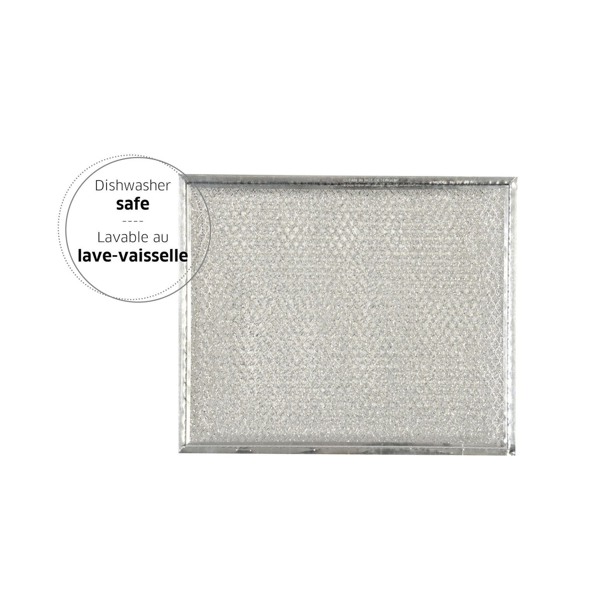 RF48A Aluminum Wire Mesh Replacement Filter for 48000 Series Range Hoods Z9S7 - product image 3