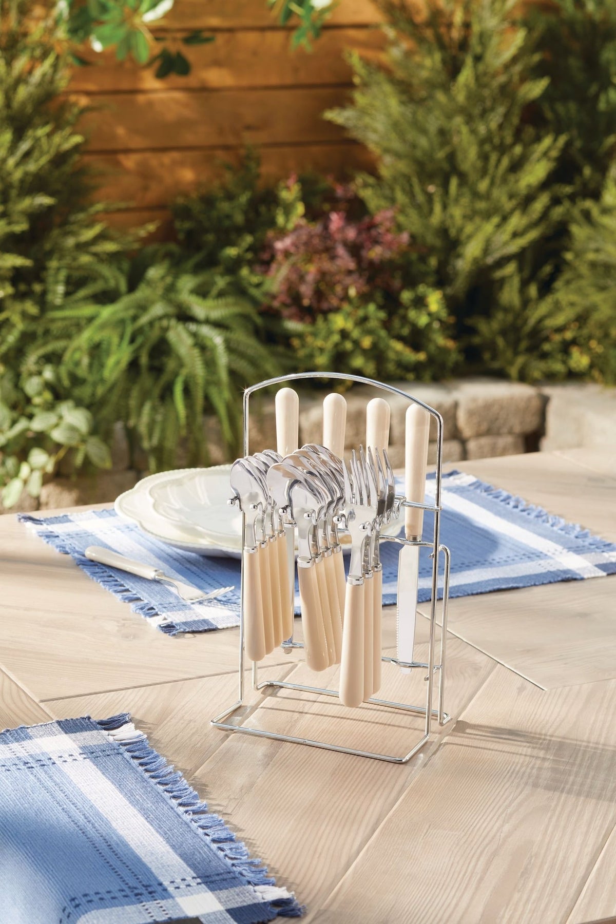 Cutlery Rack with Forks, Knives, Spoons, Teaspoons, Stand S1P5 - product image 6