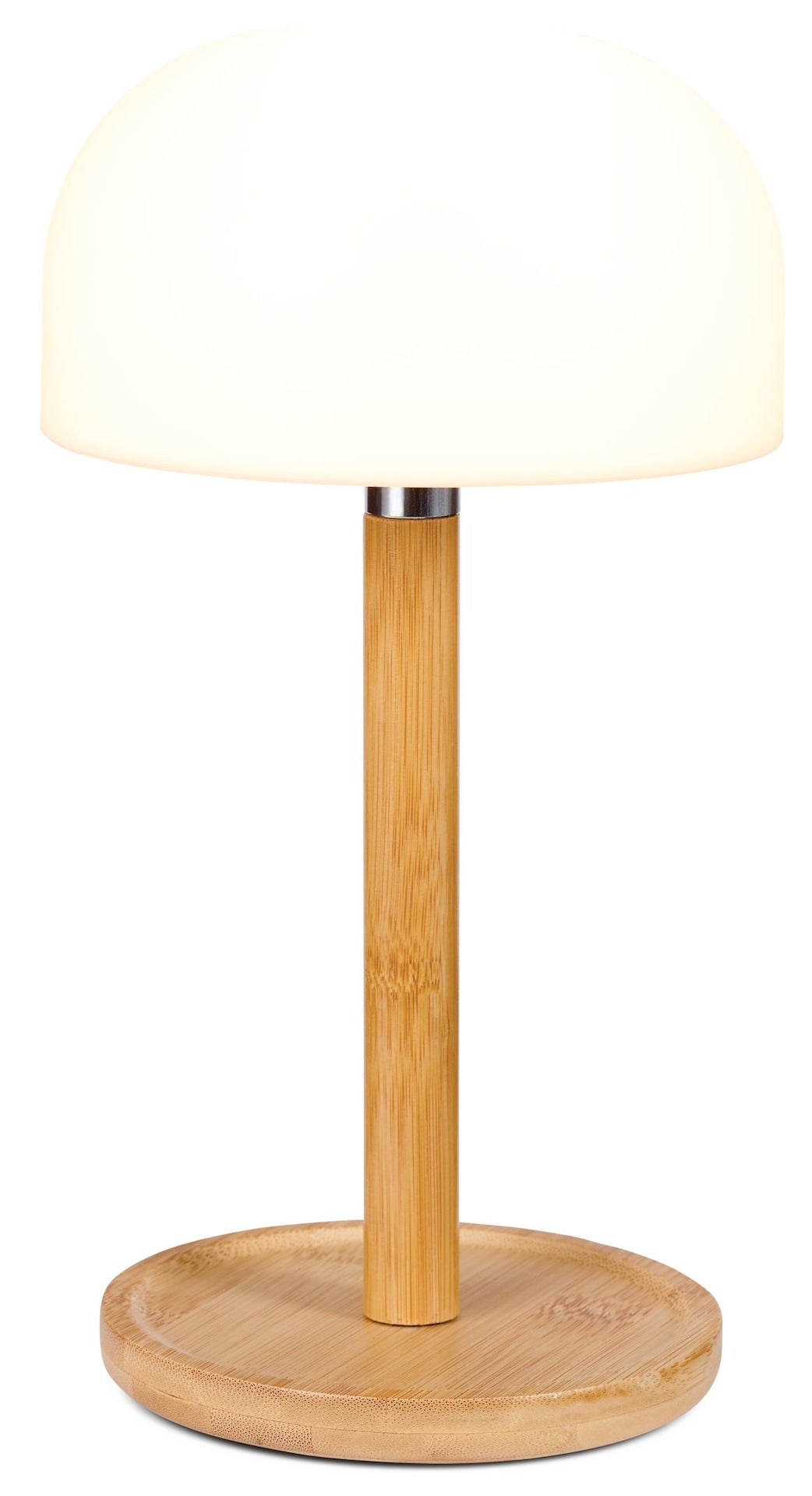 Outdoor Rechargable Bamboo Mushroom Lamp, Multiple Colour Modes Z8C1 - product image 2