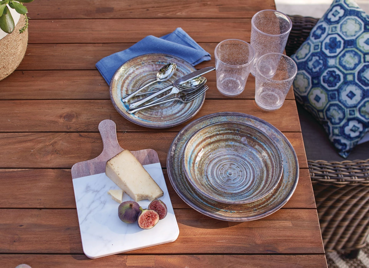 Seashore Outdoor Hand Painted Dinner Plates, 1-pc U9G3 - product image 3