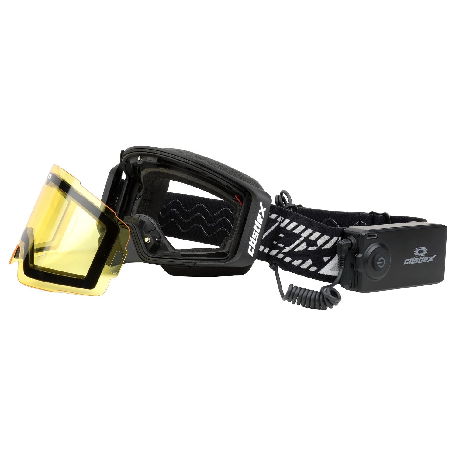 Heated Goggle Replacement Shield, Yellow V4J6 - product image 1