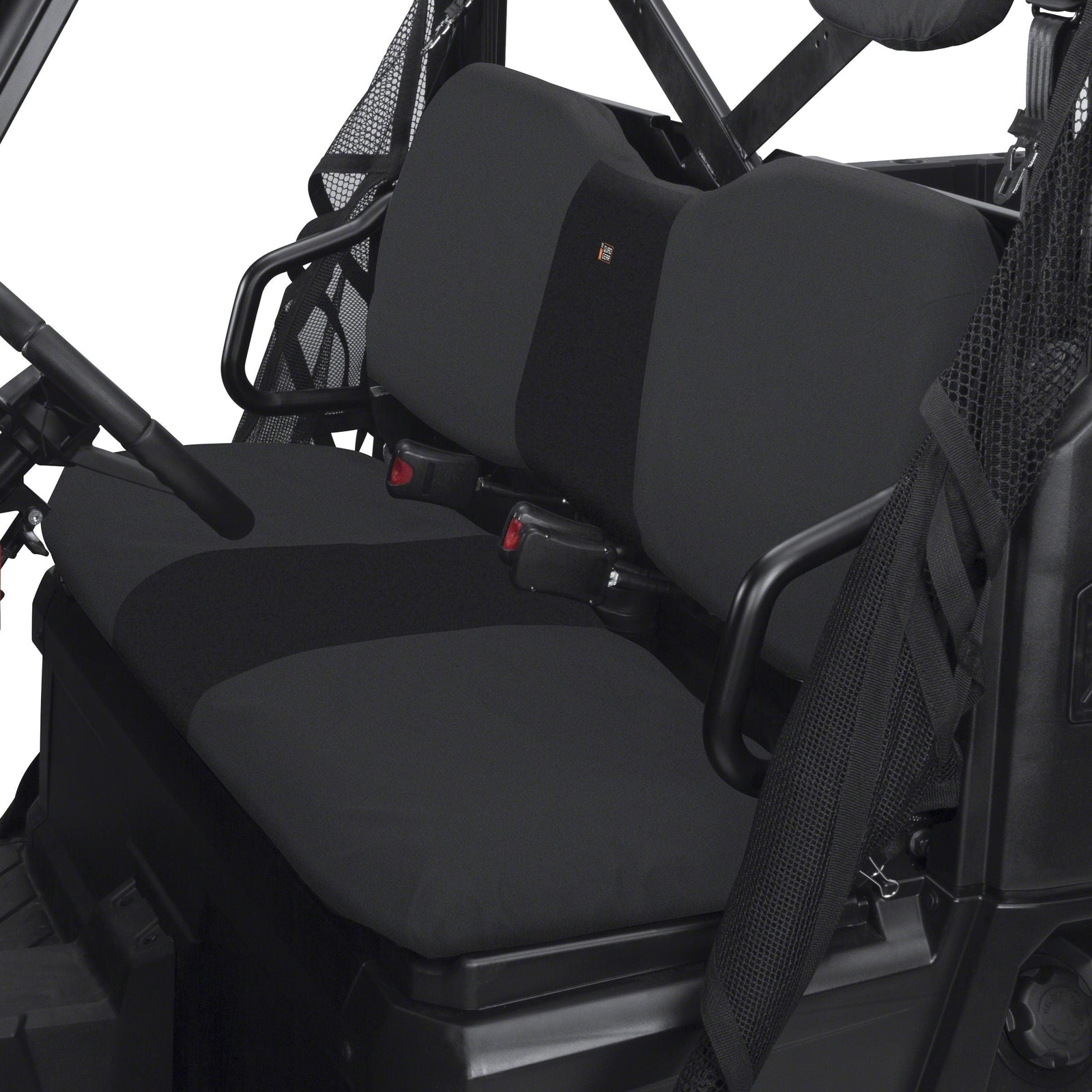 Classic Accessories QuadGear UTV Bench Seat Cover for Polaris Ranger XP/HD, Black X1F1 - product image 1