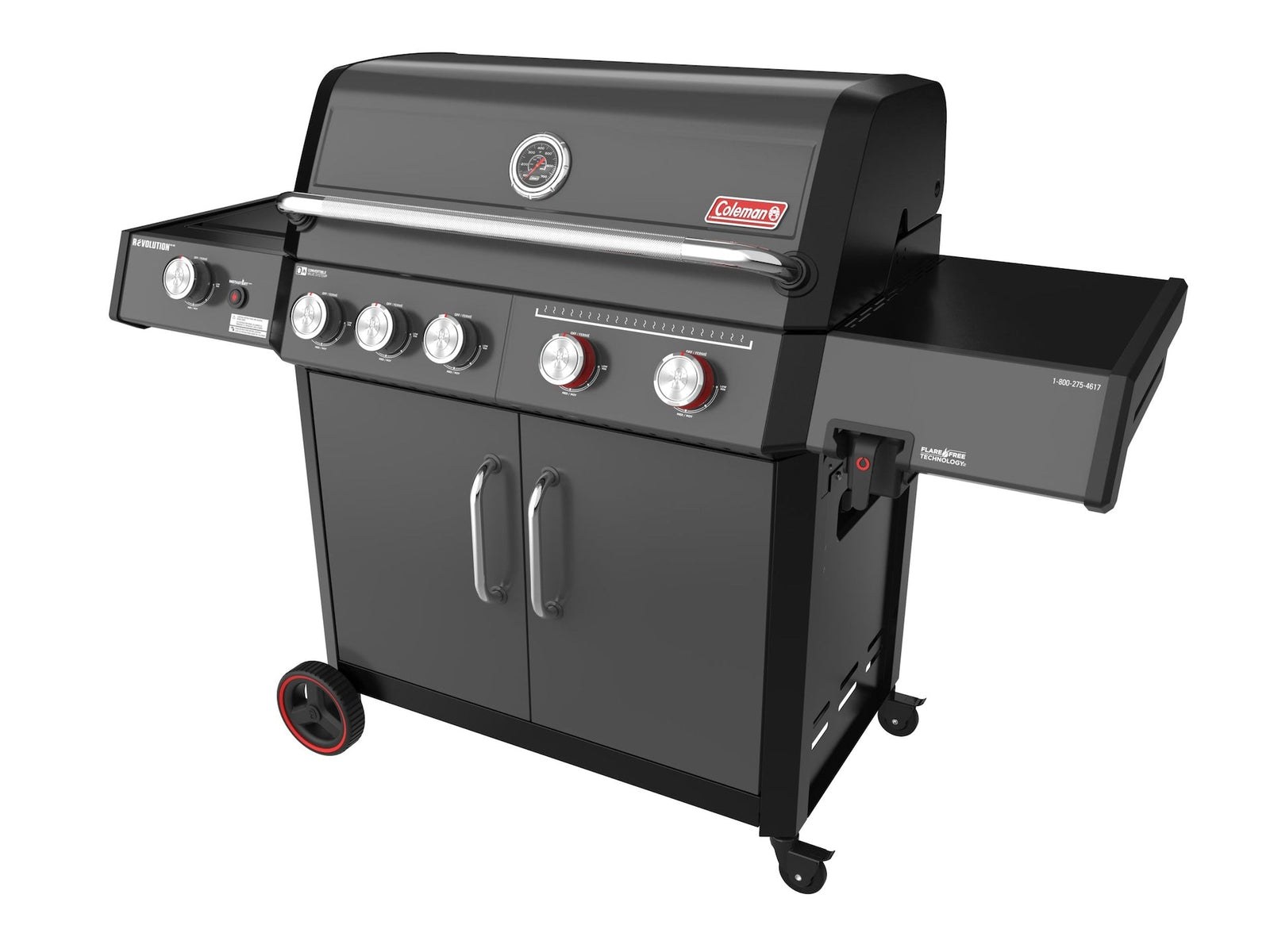 Revolution II 5-Burner Grill and Griddle Combo LP Gas BBQ O4V8 - product image 3