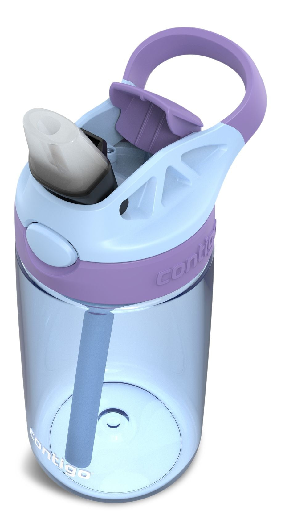 Aubrey Kids' Water Bottle, 14-oz, Periwinkle/Amethyst, with AUTOSPOUT Lid & Straw L8G1 - product image 1