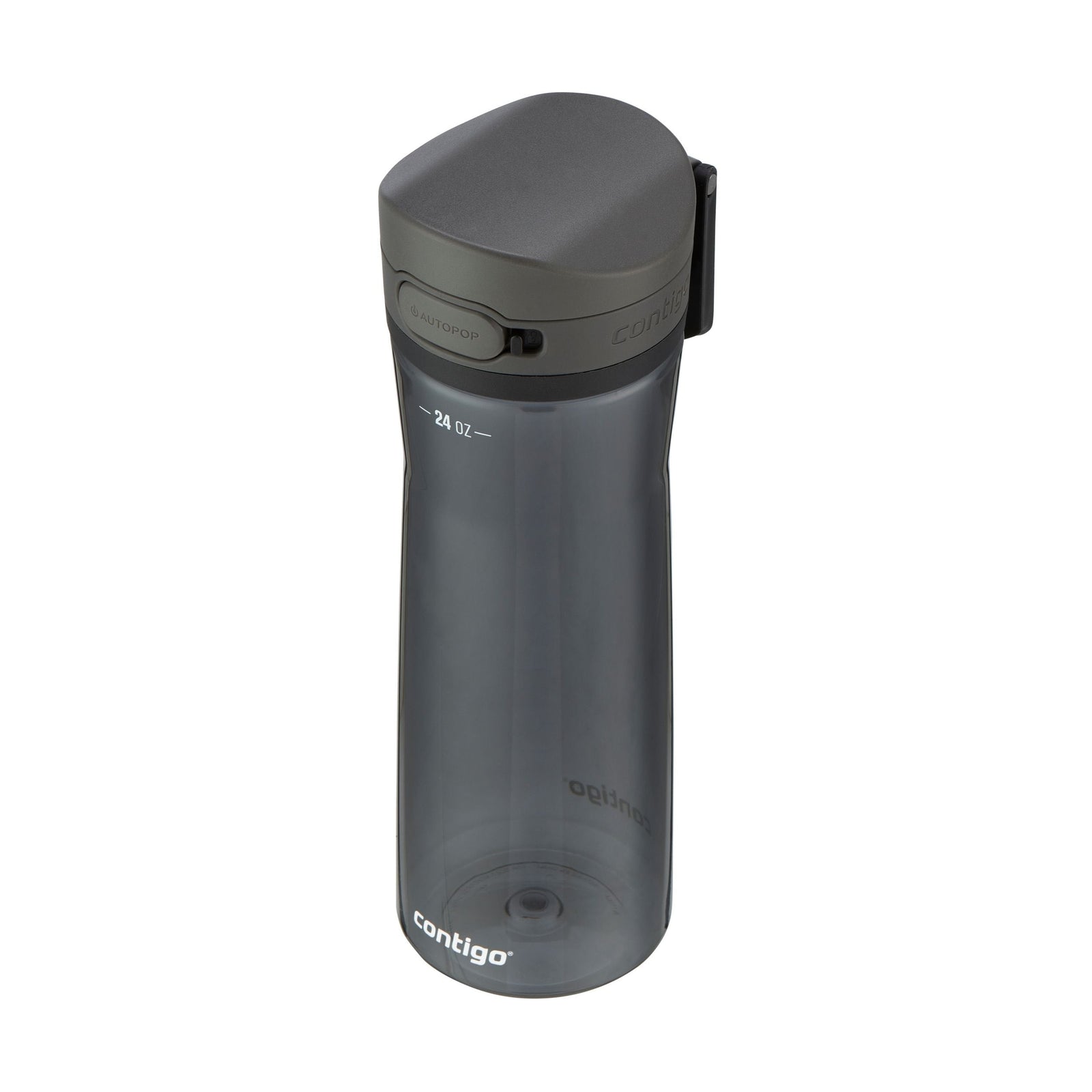 Plastic Autoseal Water Bottle, 24-oz, Assorted, with Clip Handle X4B1 - product image 1