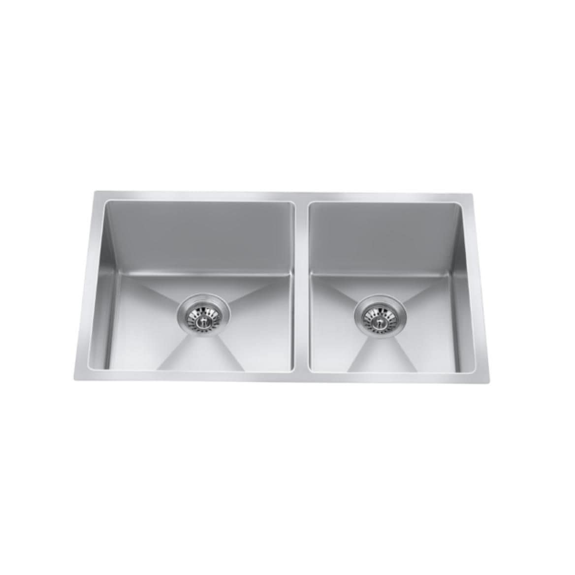CXZD881L 32-in Low Divide Stainless Steel Double Bowl Sink Q7Y4 - product image 1