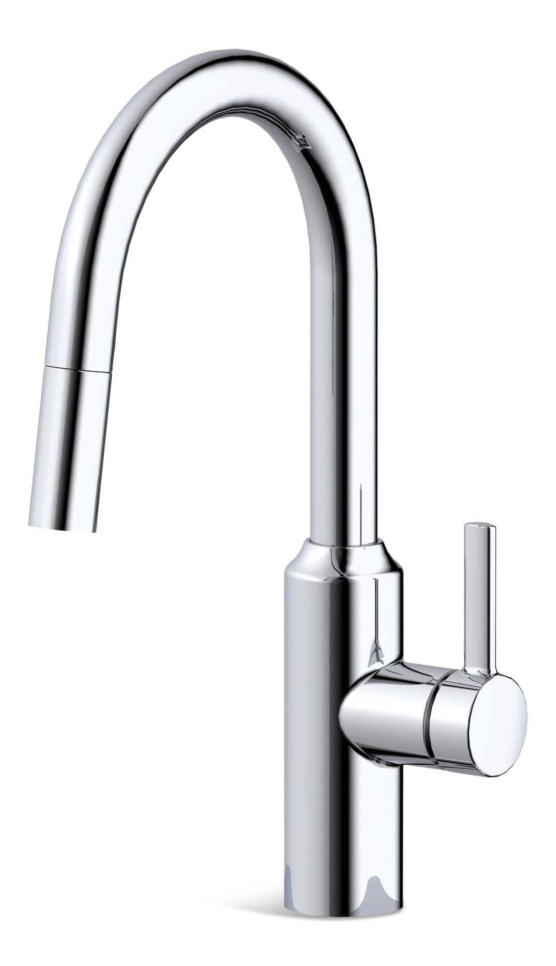 Colby Single-Handle Pull-Down Kitchen Faucet, Chrome H5C6 - product image 1