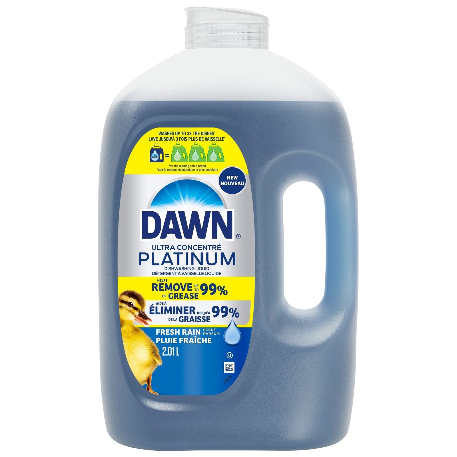 Ultra Platinum Liquid Dish Soap Refill, Refreshing Rain Scent, 2.01-L Z0W7 - product image 1