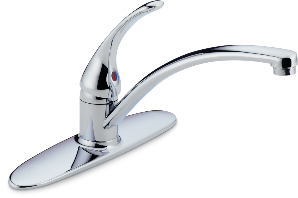 Faucet Principals Single Handle Kitchen Faucet, Chrome U3I1 - product image 2