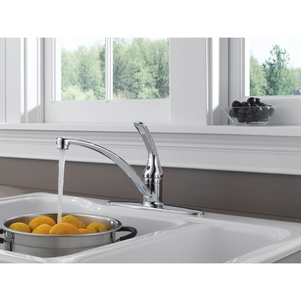 Faucet Principals Single Handle Kitchen Faucet, Chrome U3I1 - product image 3