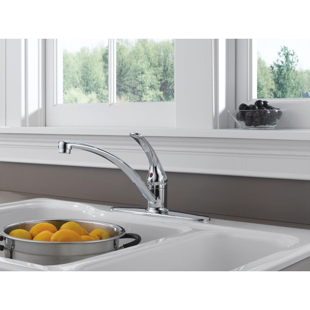 Faucet Principals Single Handle Kitchen Faucet, Chrome U3I1 - product image 4