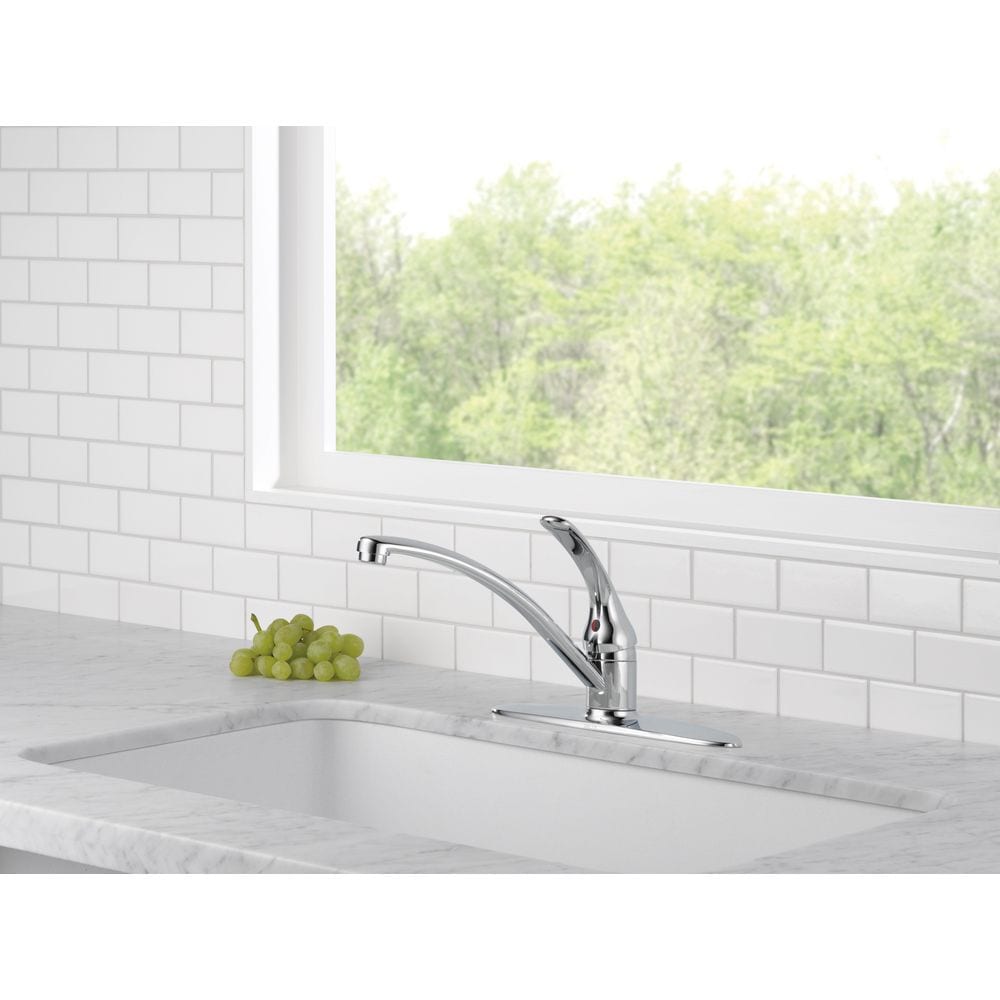 Faucet Principals Single Handle Kitchen Faucet, Chrome U3I1 - product image 5