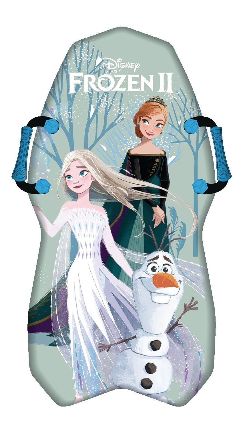 Frozen 2 Kids' 1-Person Lightweight Foam Winter Snow Sled/Toboggan with Handles P8G5 - product image 1