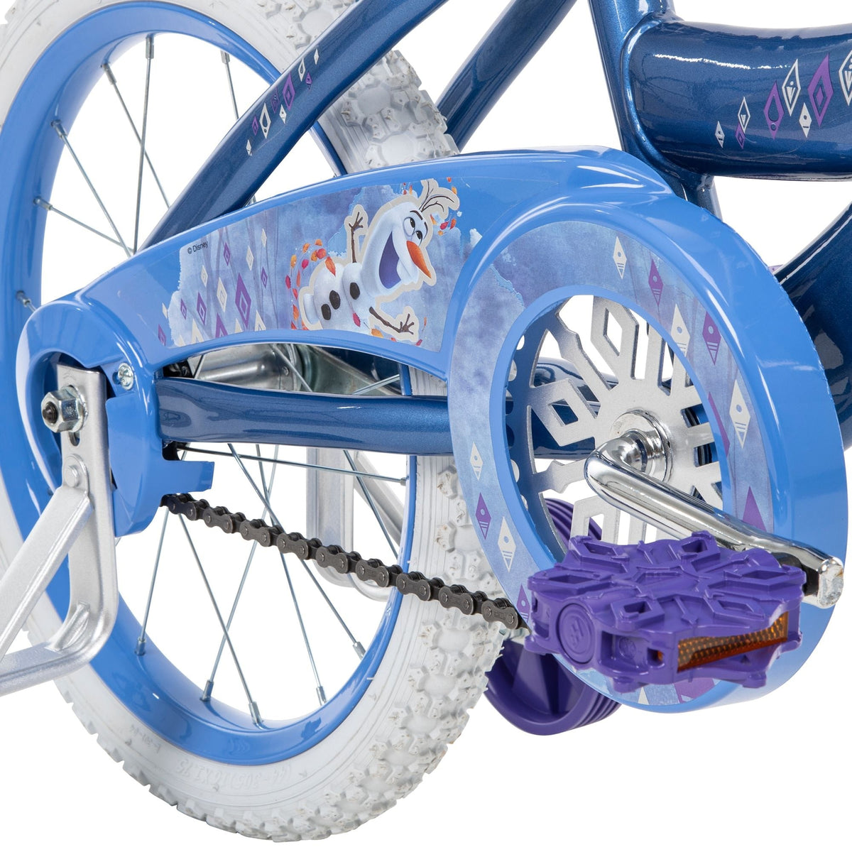 Frozen Kids' Bike, 16-in Wheel, Ice Blue/White N9H5 - product image 6