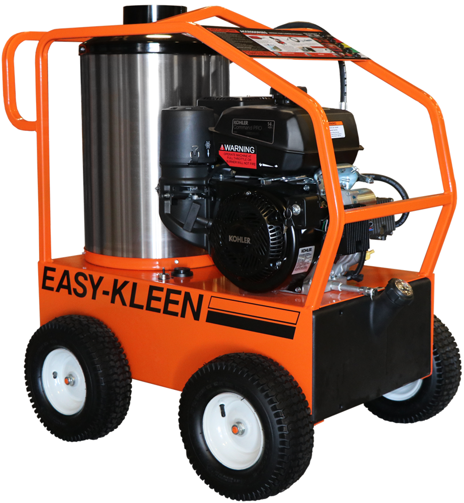 Commercial 4000 PSI 3.5 GPM 14 HP Engine Hot Water Wheeled Gas Pressure Washer E6O8 - product image 1