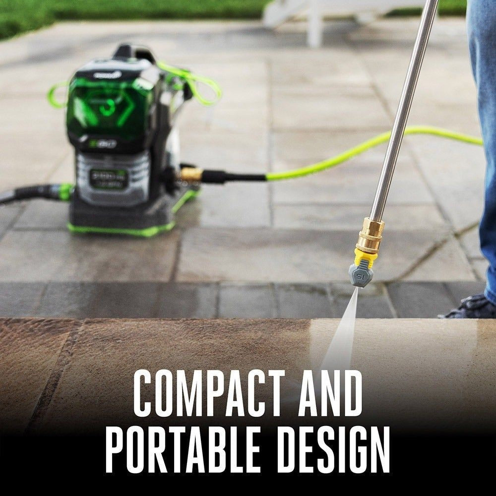 56V 2100 PSI Compact Pressure Washer with 6.0Ah Battery and 320W Charger, HPW2105 N0T2 - product image 7