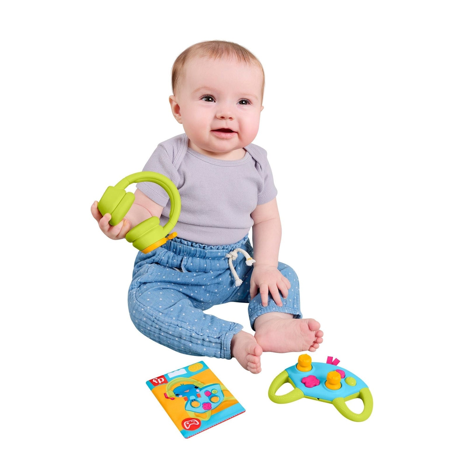 Level Up Little Gamer Gift Set, Green & Blue K5O8 - product image 2