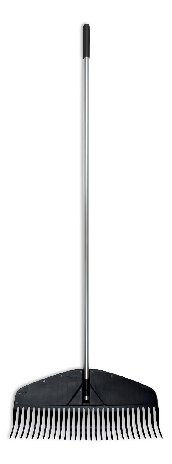 Heavy-Duty Resin Tines Aluminum Leaf Rake, 24-in W2P1 - product image 1