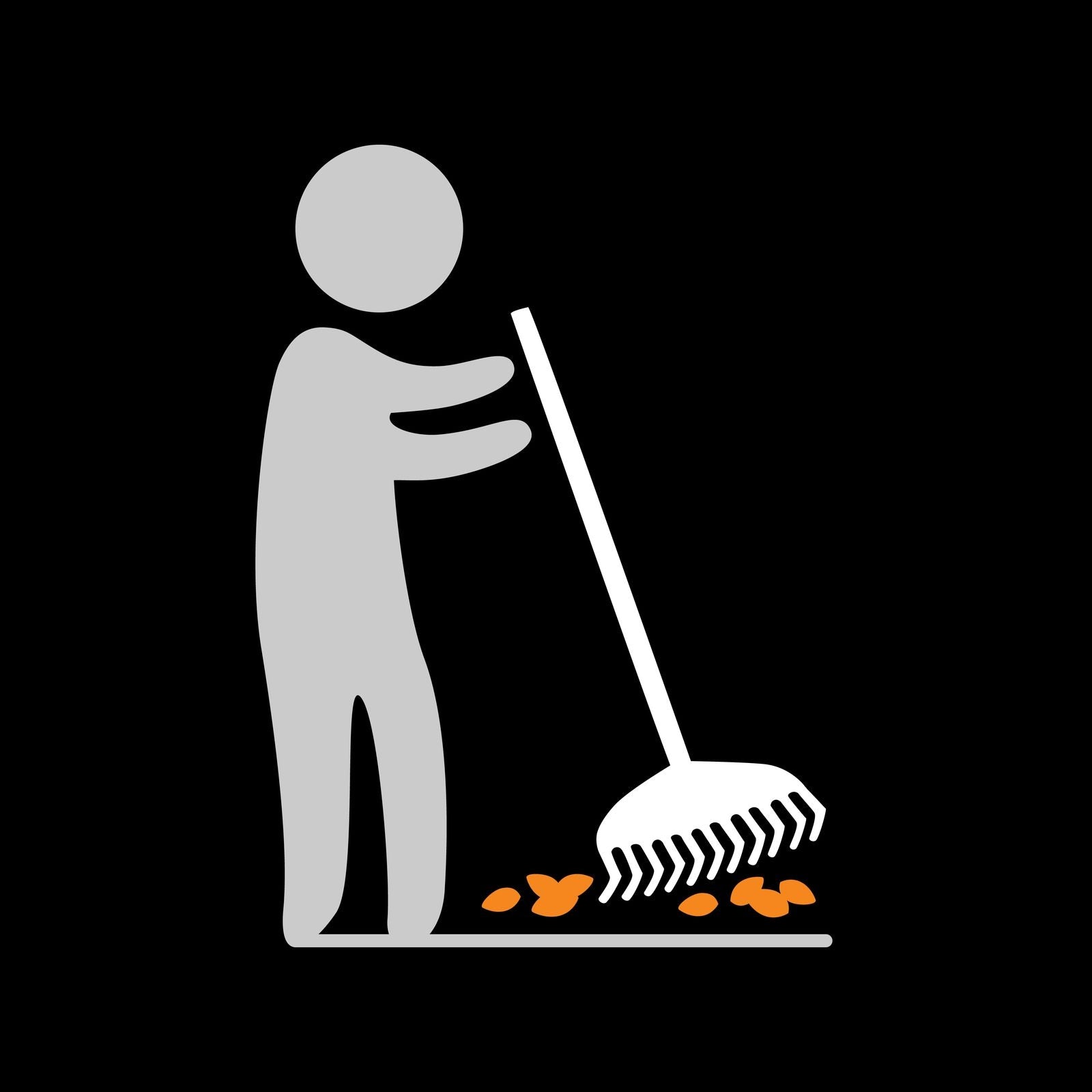 Heavy-Duty Resin Tines Aluminum Leaf Rake, 24-in W2P1 - product image 6