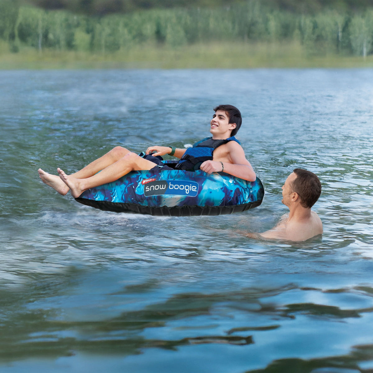 Dual Inflatable Snow Tube for Winter and Summer W7I7 - product image 2