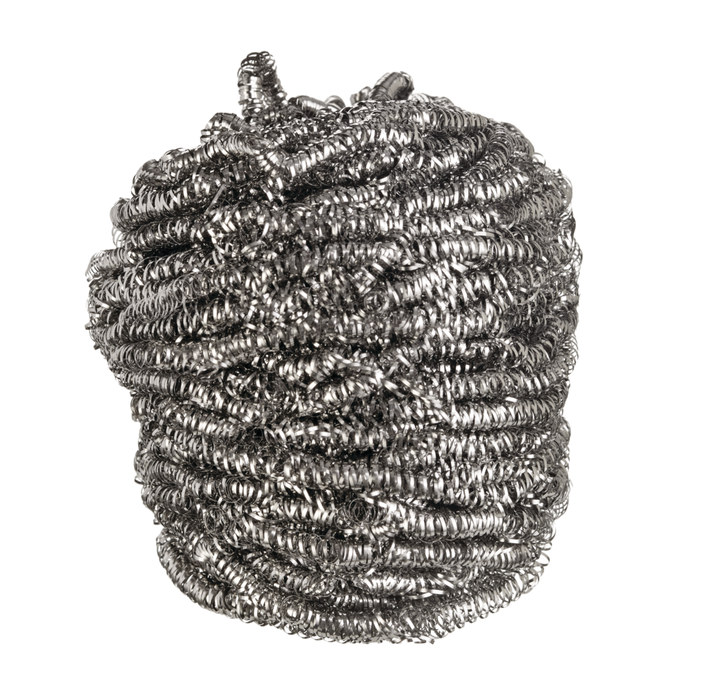 Stainless Steel Spiral Scour / Scrubber, 3-pk Z7G0 - product image 1