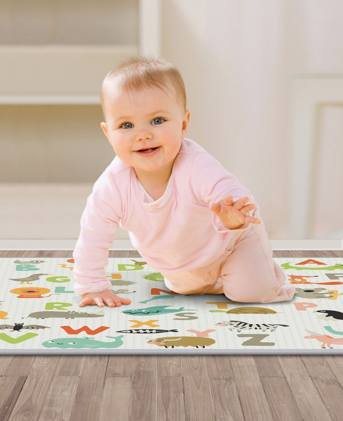 Foldable Double-Sided Play Mat for Kids, 59 x 71-in I3O4 - product image 8