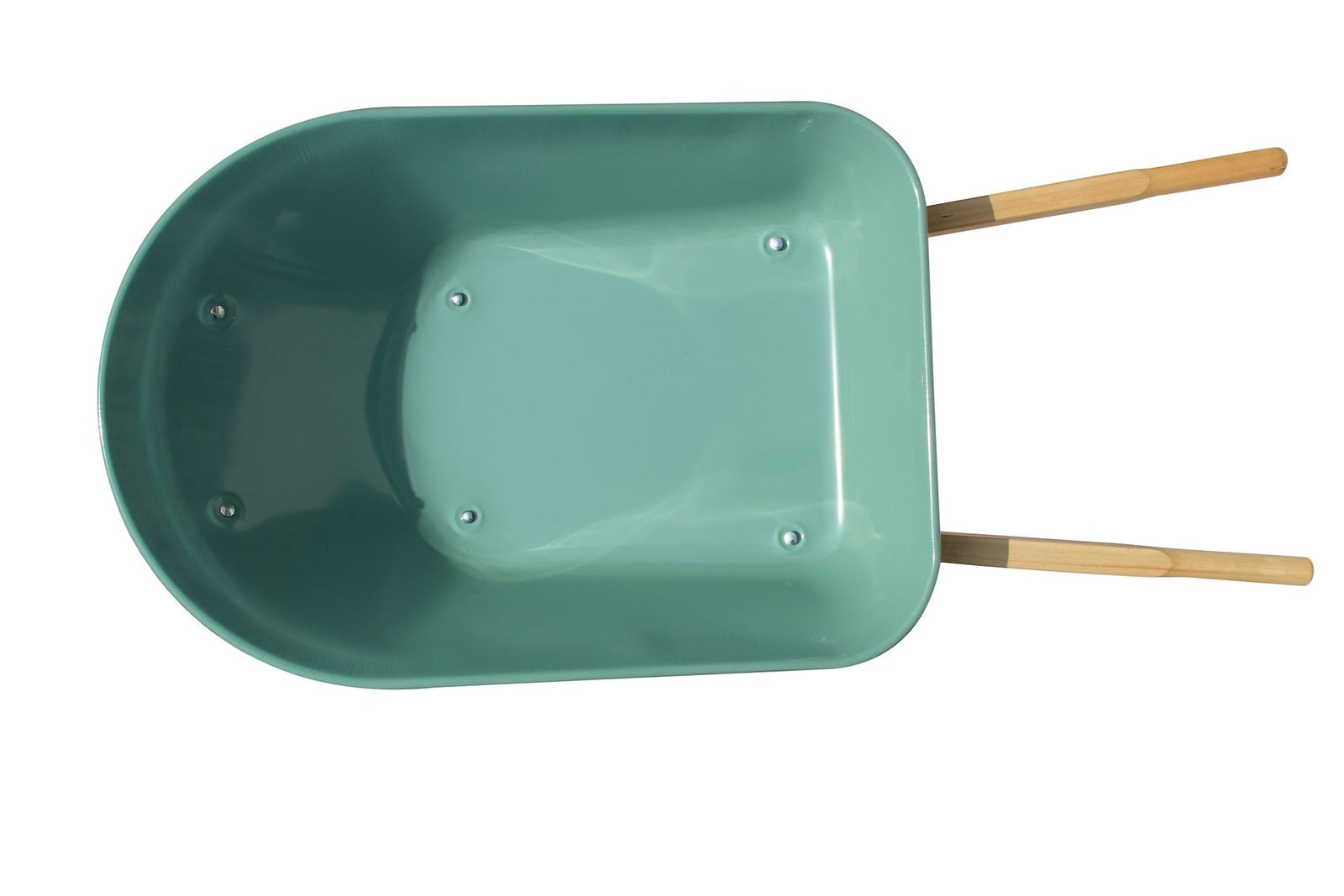 Garden Club 1-Wheel Steel Wheelbarrow for Garden/Yard, Rust-resistant, 5-cu-ft K6B4 - product image 4