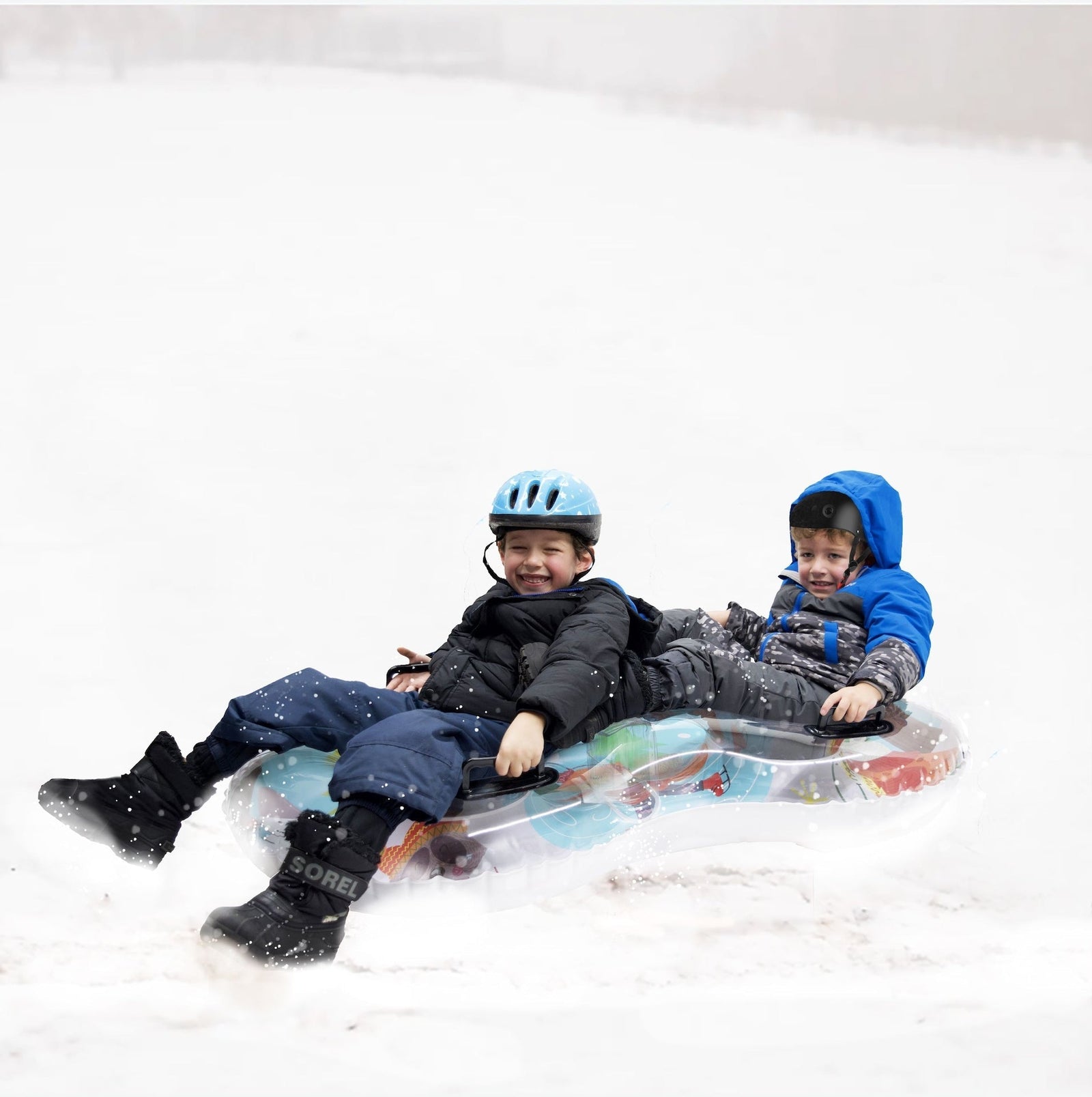Living 2-Person Duo Inflatable Winter Snow Tube M9O7 - product image 5