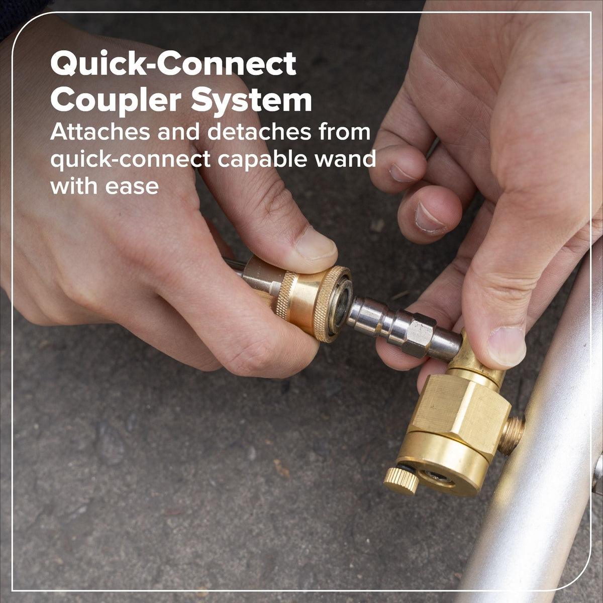2-in-1 Water Broom & Undercarriage Cleaner, Pressure Washer Attachment Y5C9 - product image 7