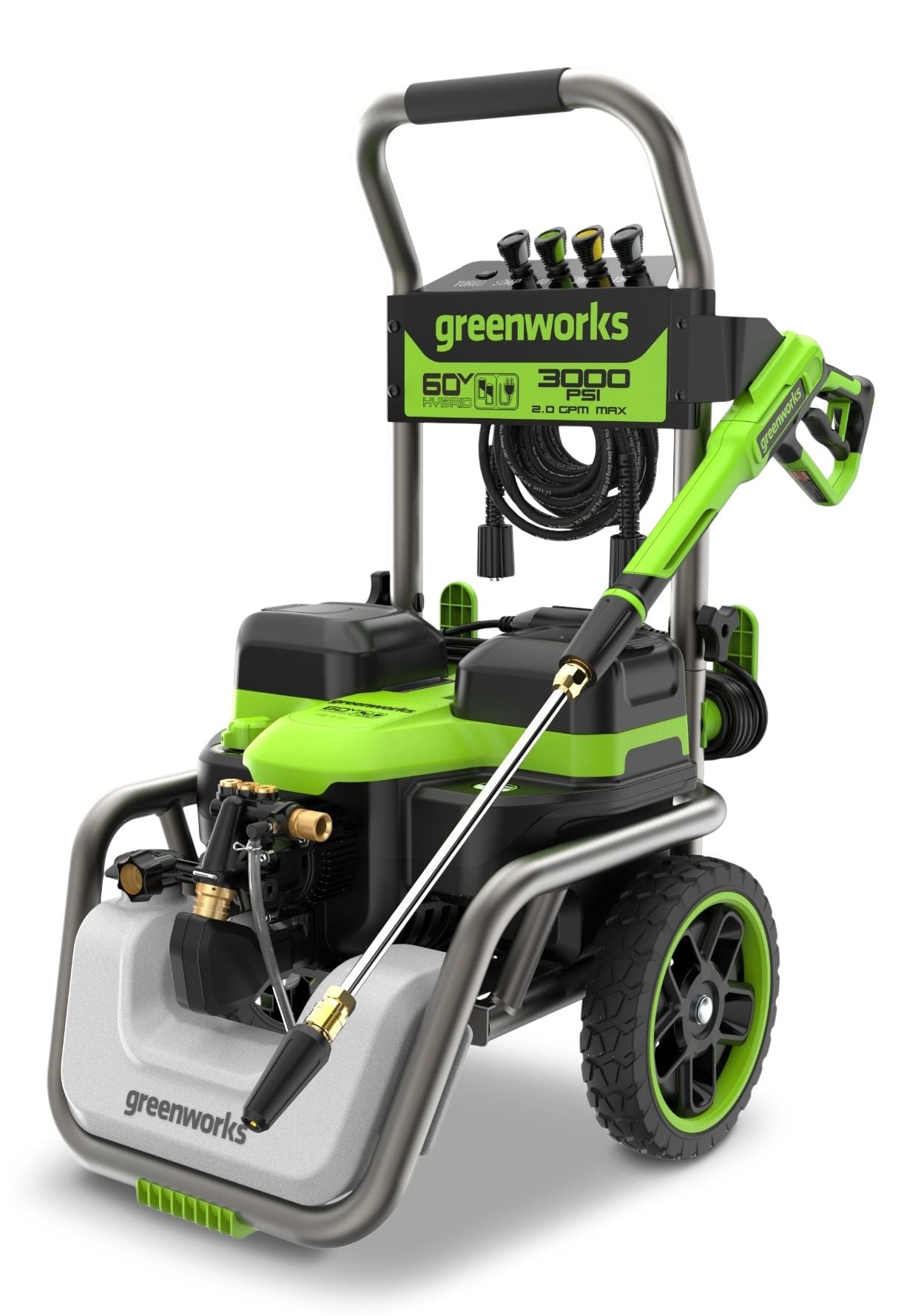60V 3000PSI 2.0GPM Hybrid AC/DC Pressure Washer, Tool Only B3J1 - product image 1
