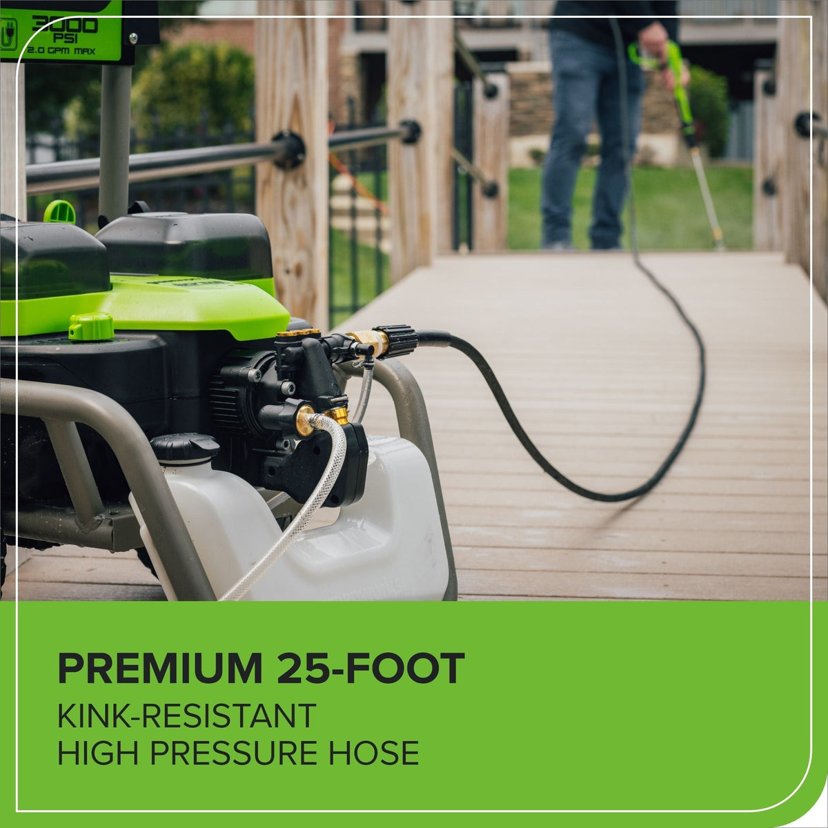 60V 3000PSI 2.0GPM Hybrid AC/DC Pressure Washer, Tool Only B3J1 - product image 4