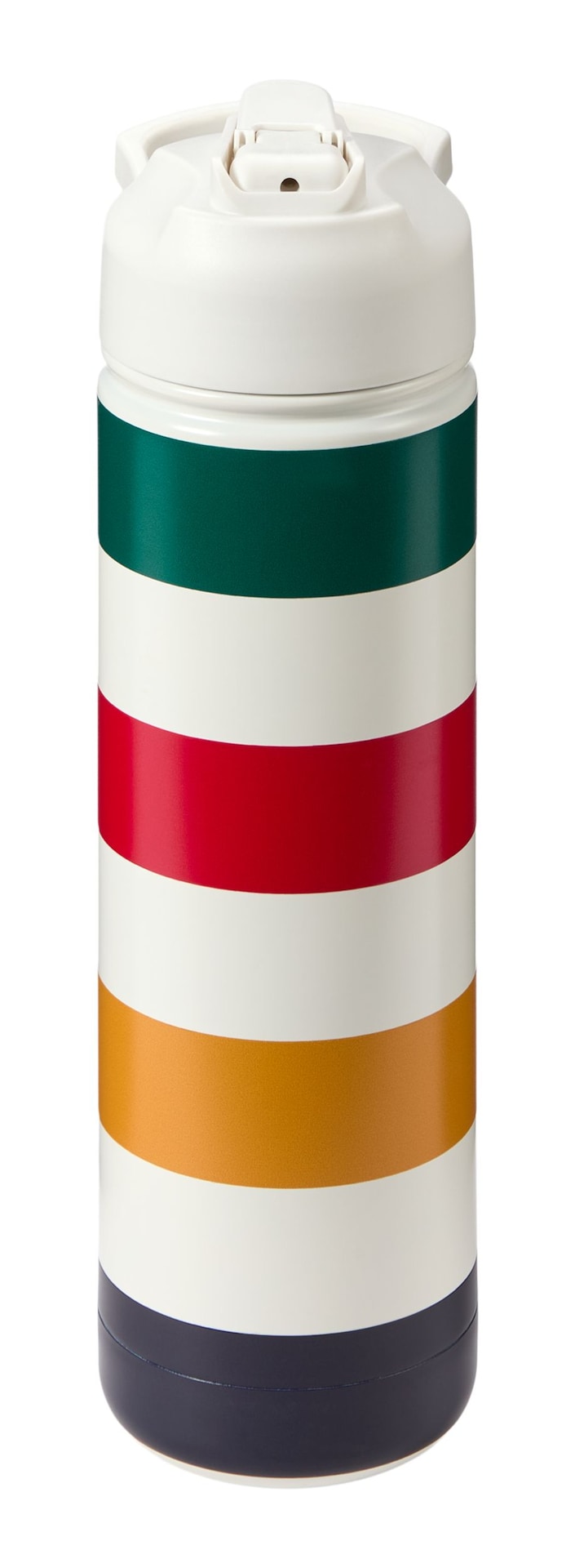 Bay Stripes Signature Water Bottle, 26-oz, White D5B8 - product image 1