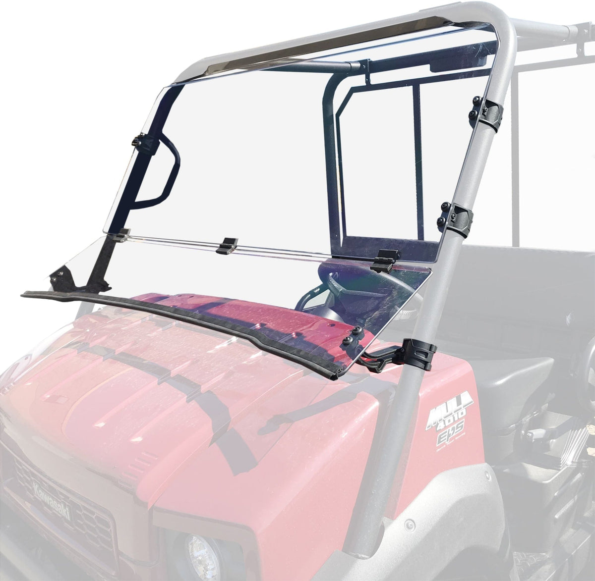 2500 Rear Panel UTV Windshield for Kawasaki Mule 4000/4010 N3M4 - product image 1
