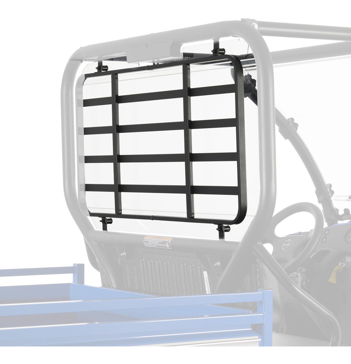 2513 Rear Panel UTV Windshield for Kawasaki Mule SX Y4V2 - product image 1