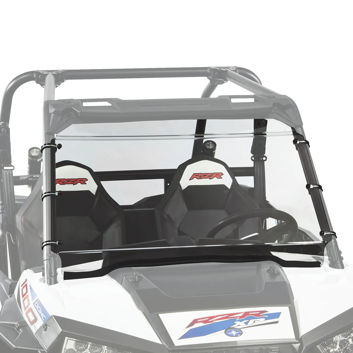 Hard Coated Full Fixed UTV Windshield for Polaris RZR 1000 J2O6 - product image 2