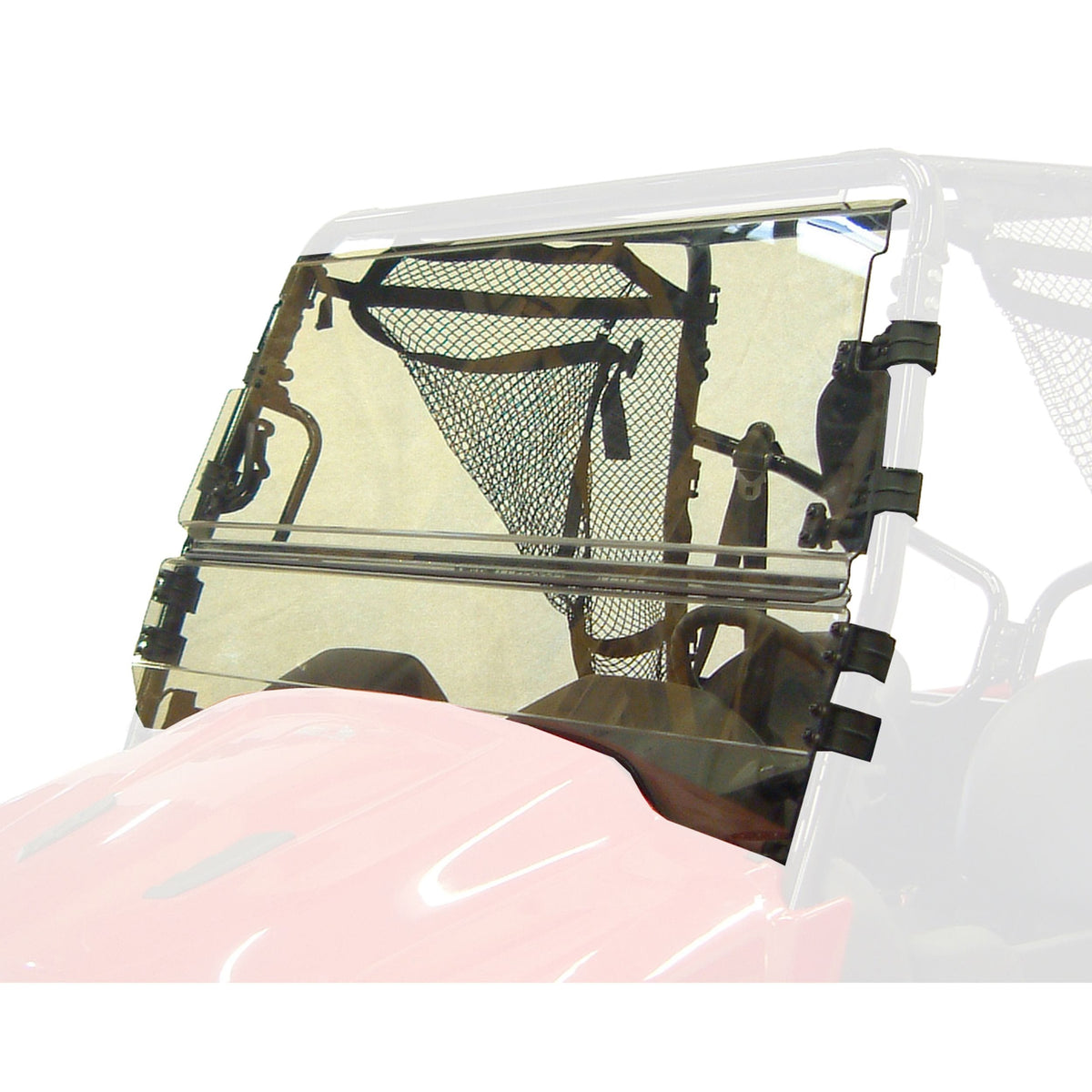Hard Coated Full Tilt Windshield, Big Red H1T8 - product image 1