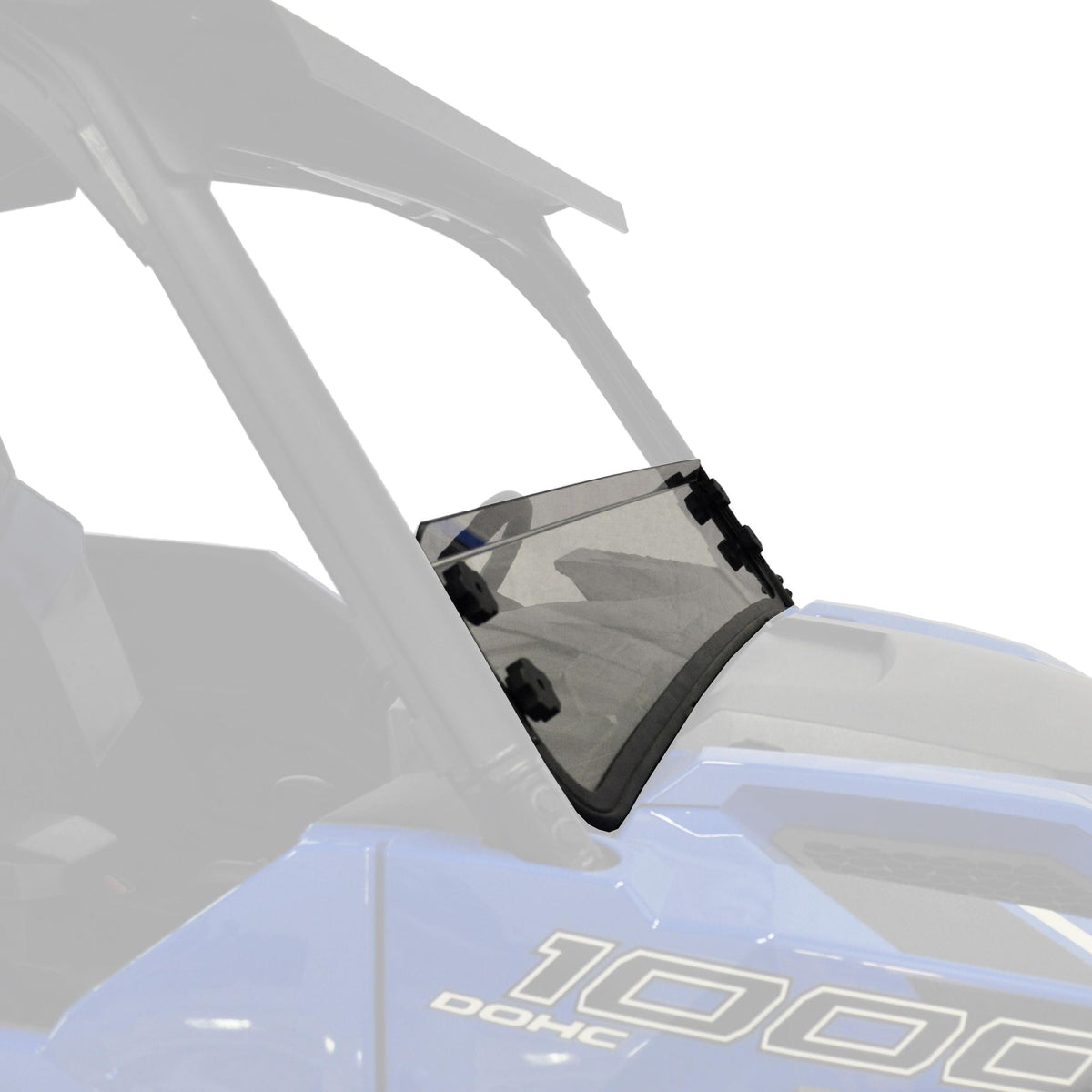 Hard Coated Half Fixed Windshield, Polaris Ranger U6B6 - product image 1